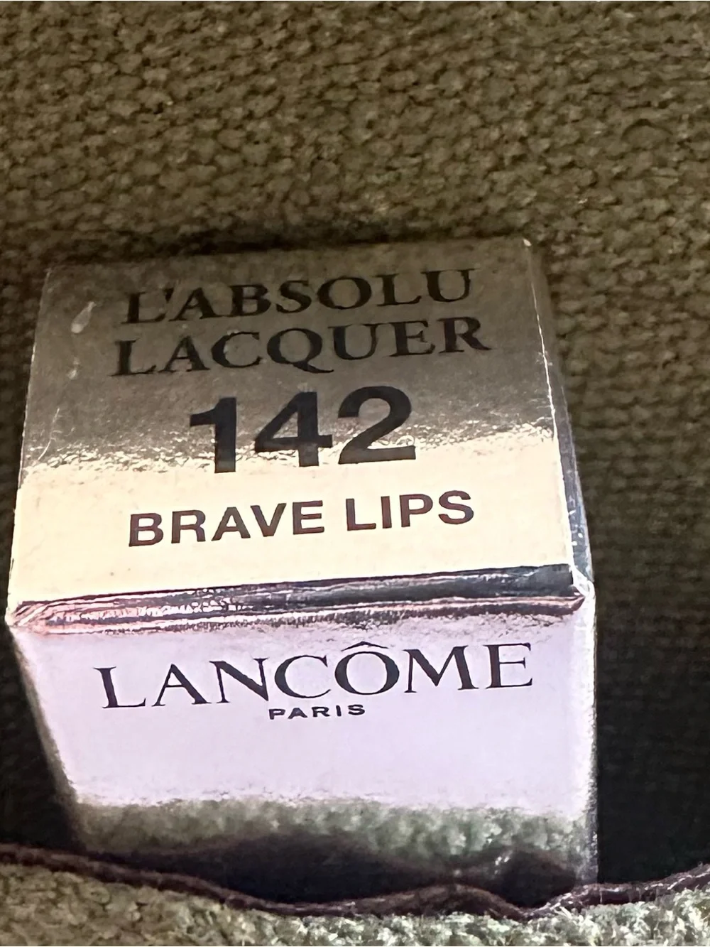 Lancôme L'Absolu Lacquer 142 Brave Lips - Red Ombre